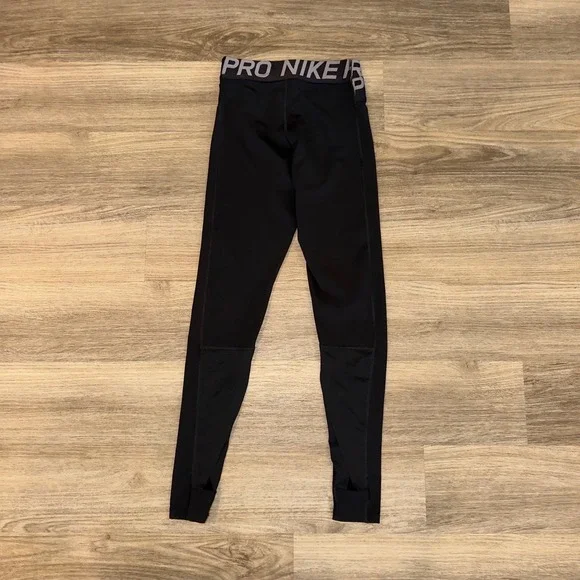 Nike Pro Intertwist 2.0 Leggings XS Black DriFIT Compression Mesh Panel Athletic - Picture 8 of 11